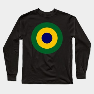 Brazil Air Force Roundel Long Sleeve T-Shirt